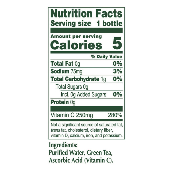 Ito En Oi Ocha Unsweetened Green Tea, 16.9 fl OZ, 12-count