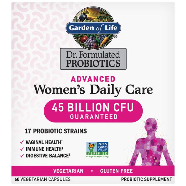 Garden of Life Advanced Women's Daily Probiotic, 60 Capsules
