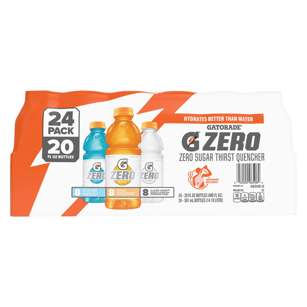 Gatorade Zero Variety Pack, 20 fl OZ, 24-count