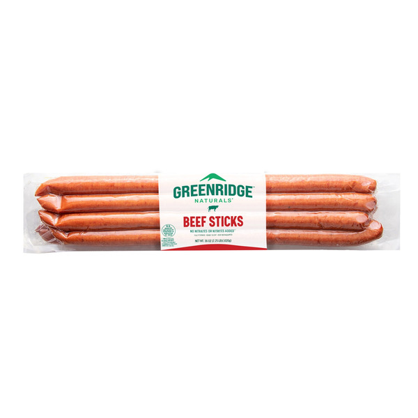 Greenridge Naturals Beef Snack Sticks, 3 OZ, 12-count