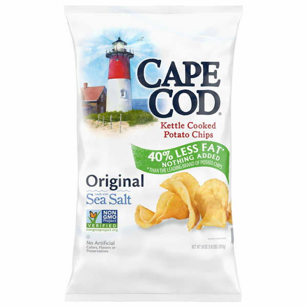 Cape Cod Kettle Cooked Potato Chips, 30 OZ