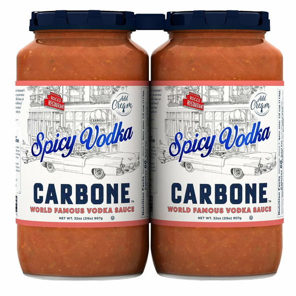 Carbone Spicy Vodka Sauce, 32 OZ, 2-count