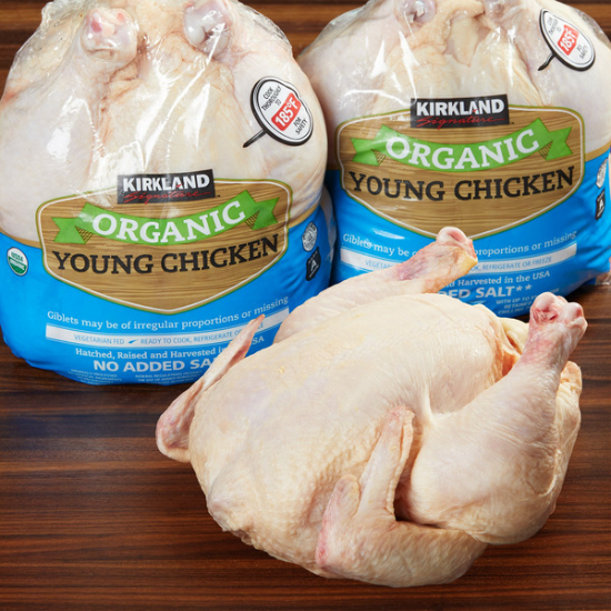 Kirkland Signature Organic Whole Young Chicken - 4.5 LB / package