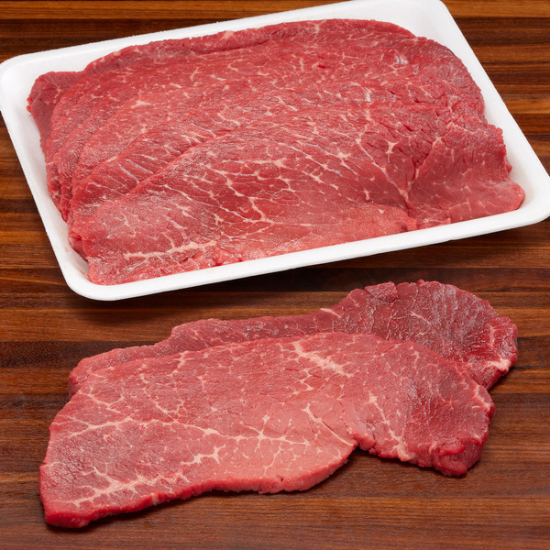 Kirkland Signature USDA Choice Beef Round Top Round Thin Cut Milanesa About 4.62 LB / package