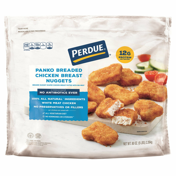 Perdue, Panko Breaded Chicken Breast Nuggets, 5 lbs