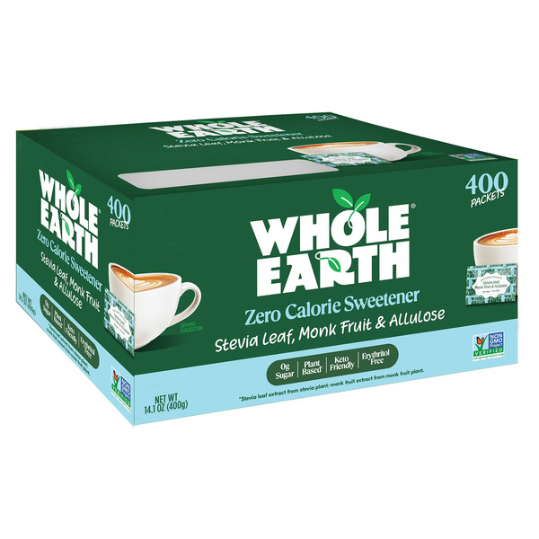 Whole Earth Zero Calorie Sweetener, 400-count