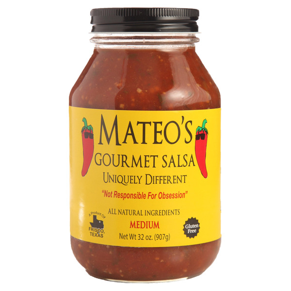 Mateo's Gourmet Salsa Medium, 32 OZ