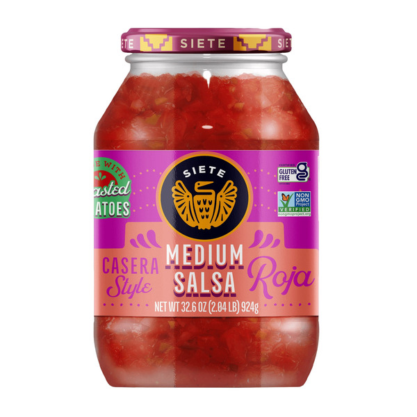 Siete Medium Salsa, 32.6 OZ