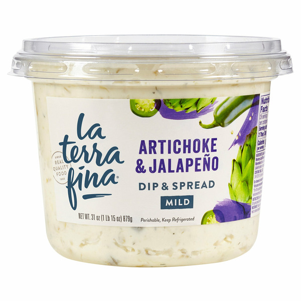 La Terra Fina Artichoke & Jalpeno Dip, Chunky, 31 OZ