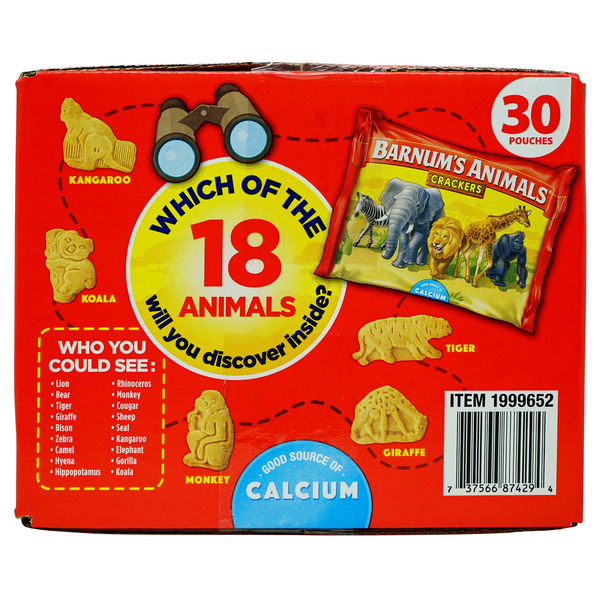BARNUM'S Animal Crackers, 1 OZ, 30-count