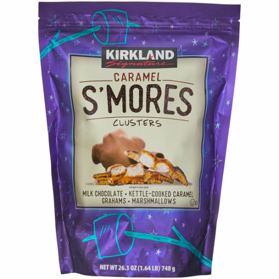 Kirkland Signature Caramel S’mores Clusters, 26.3 OZ