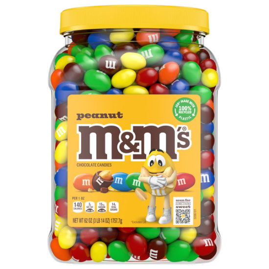 M&M's Chocolate Peanut, 62 OZ