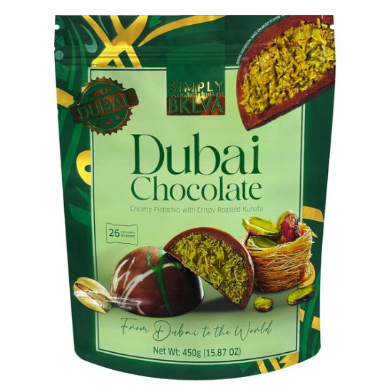 Simply Bklva Dubai Chocolate Pistachio Dome, 15.87 OZ