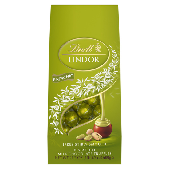 Lindt Lindor Pistachio Truffles, 22 OZ