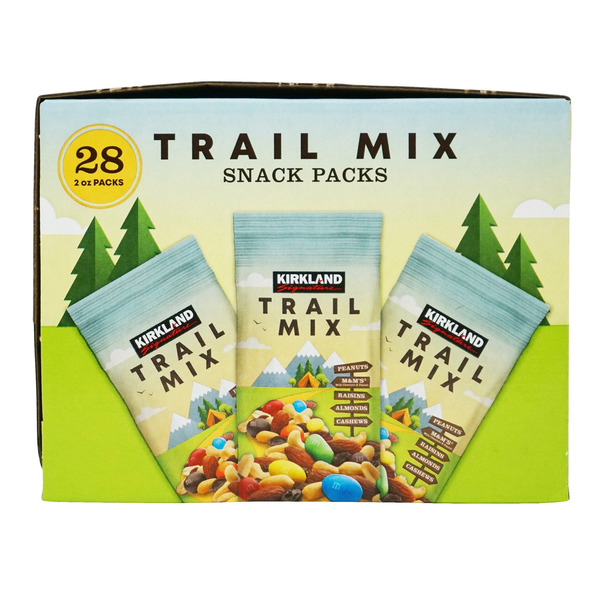 Kirkland Signature Trail Mix Snack Packs, 2 OZ, 28-count