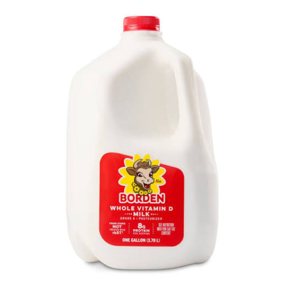 Borden Whole Vitamin Drink Milk 3.78L