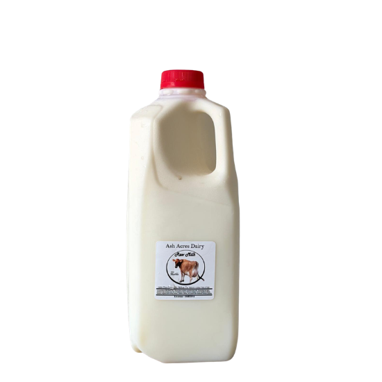 Raw Milk Half Gallon-Grade A