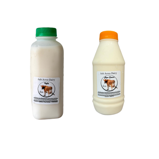 Kefir Pint + Cream Pint