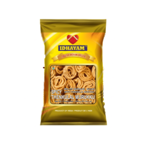 Idhayam Spicy Thenkulal Muruku 12OZ