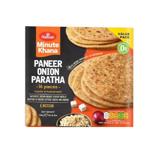 Haldiram's Paneer Onion Par 4PC