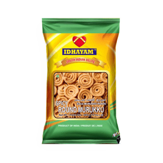 Idhayam Spicy Round Murukku 12OZ