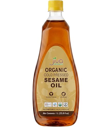 Jiva Organic Cold Pressured Sesame Oil  1 L