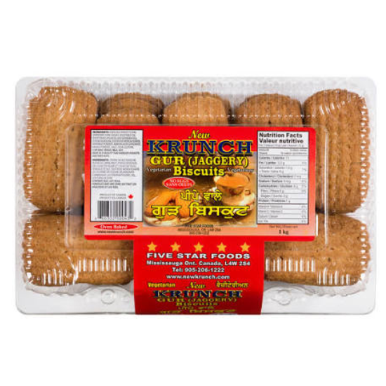 New Krunch Gur Jaggery Biscuits