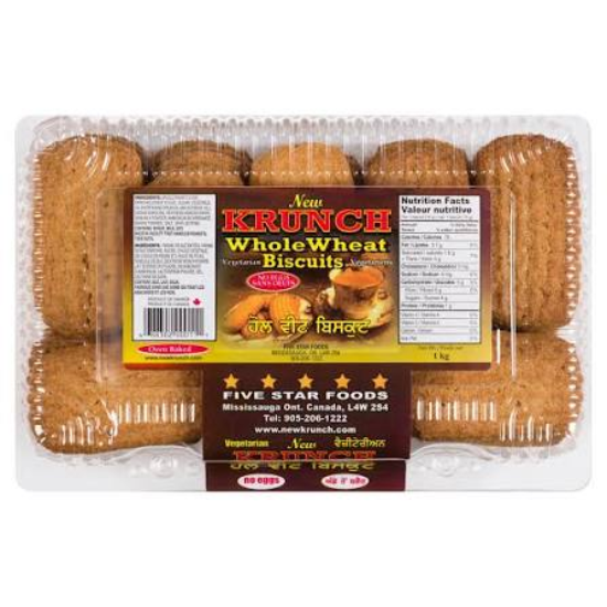 New Krunch Whole Wheat Biscuits