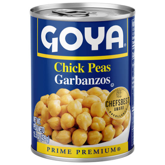 Goya Chick Peas Garbanzos 15.5OZ