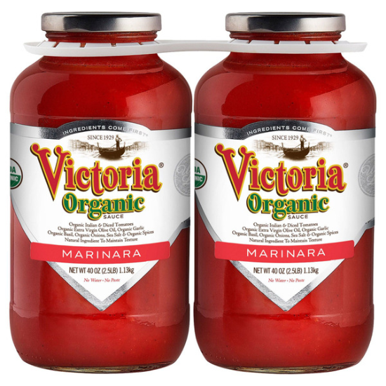 Victoria Organic Marinara Sauce 40 oz, 2-count