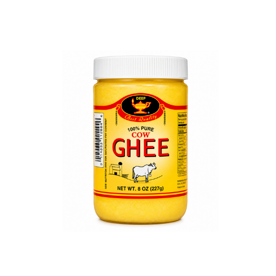Deep Pure Cow Ghee 8 oz