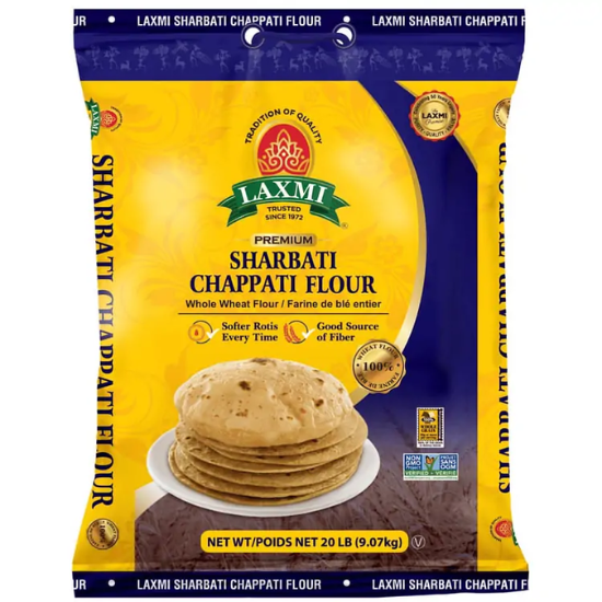 Laxmi Sharbati Chappati Flour 20 LB