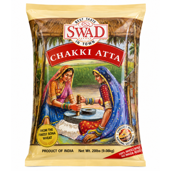 Swad Chakki Atta 20 LB