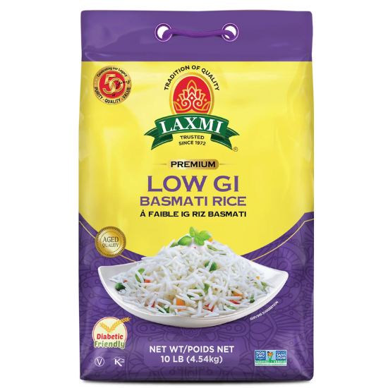 Laxmi Low GI Basmati Rice 10 LB