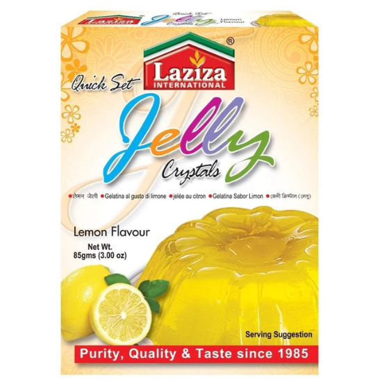 Laziza Jelly Crystal Lemon Flavour 85 GM