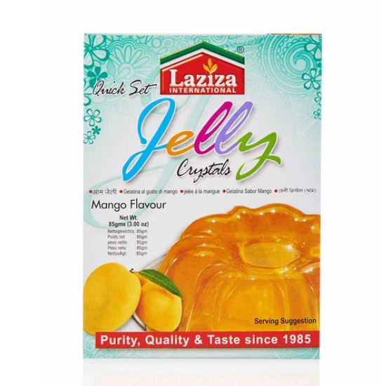 Laziza Jelly Crystal Mango Flavour 85 GM