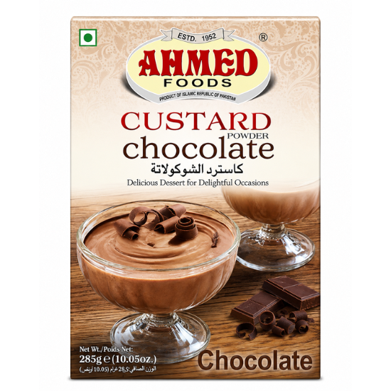Ahmed Custard Chocolate Flavoured 285 GM