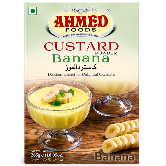 Ahmed Custard Banana Flavoured 285 GM