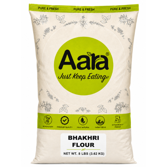 Aara Bhakhri Flour 8 LB