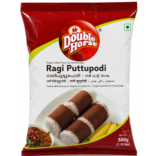 Double Horse Ragi Puttupodi 500 GM