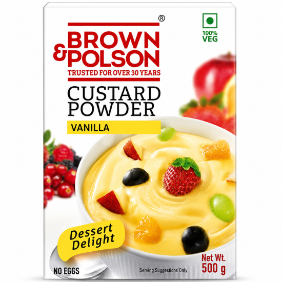 Brown & Polson Custard Powder Vanilla 500GM