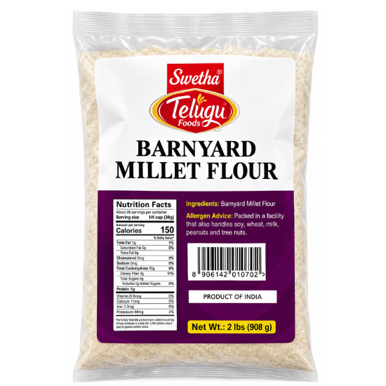 Swetha Barnyard Millet Flour 2 LB