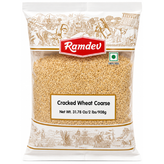 Ramdev Cracked Wheat Coarse 2 LB