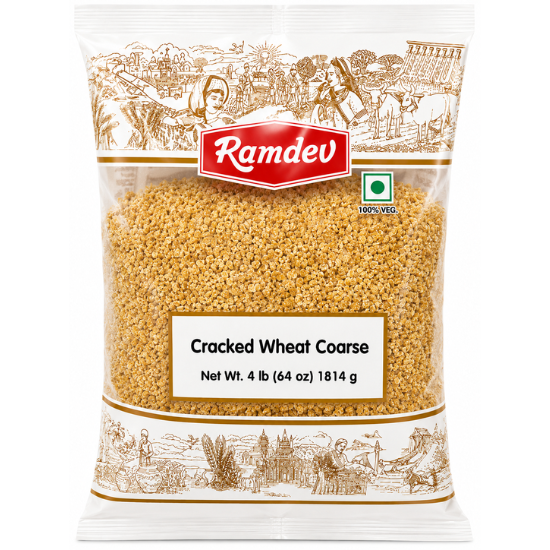 Ramdev Cracked Wheat Coarse 4 LB