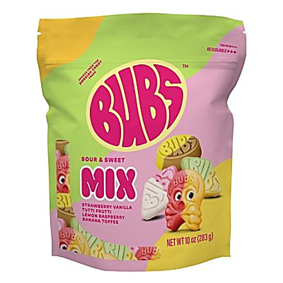 BUBS Sour & Sweet Mix Candy