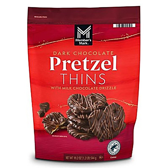 Member’s Mark Dark Chocolate Pretzel Thins