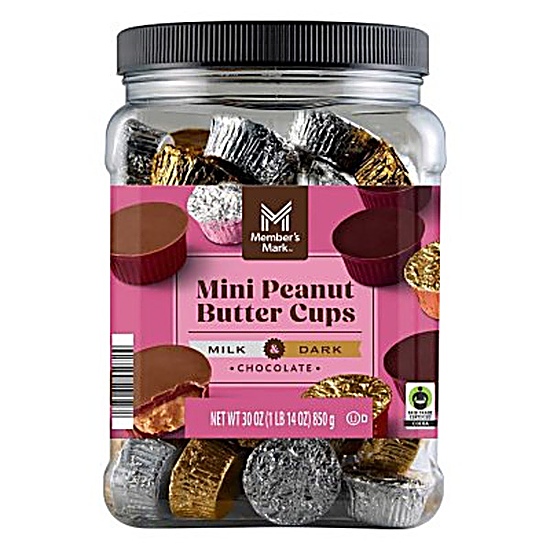 Member’s Mark Milk & Dark Chocolate Mini Peanut Butter Cups