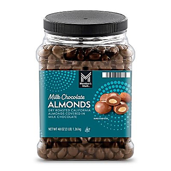 Member’s Mark Milk Chocolate Almonds