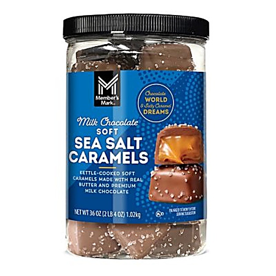 Member’s Mark Milk Chocolate Sea Salt Caramels