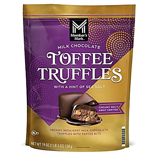 Member’s Mark Milk Chocolate Toffee Truffles